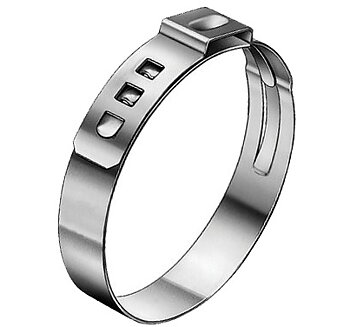 hose clamp Oetiker 11.9 mm, 10 pcs