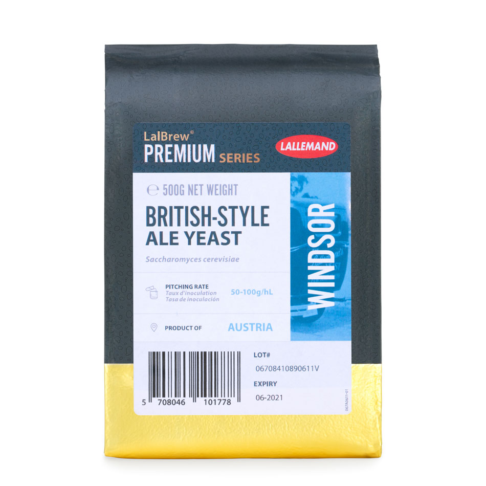 20-pack, Windsor Ale (Lallemand) 500 g - 2