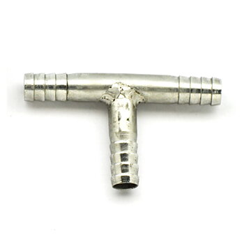 T-rør 8 mm (rustfrit stål)