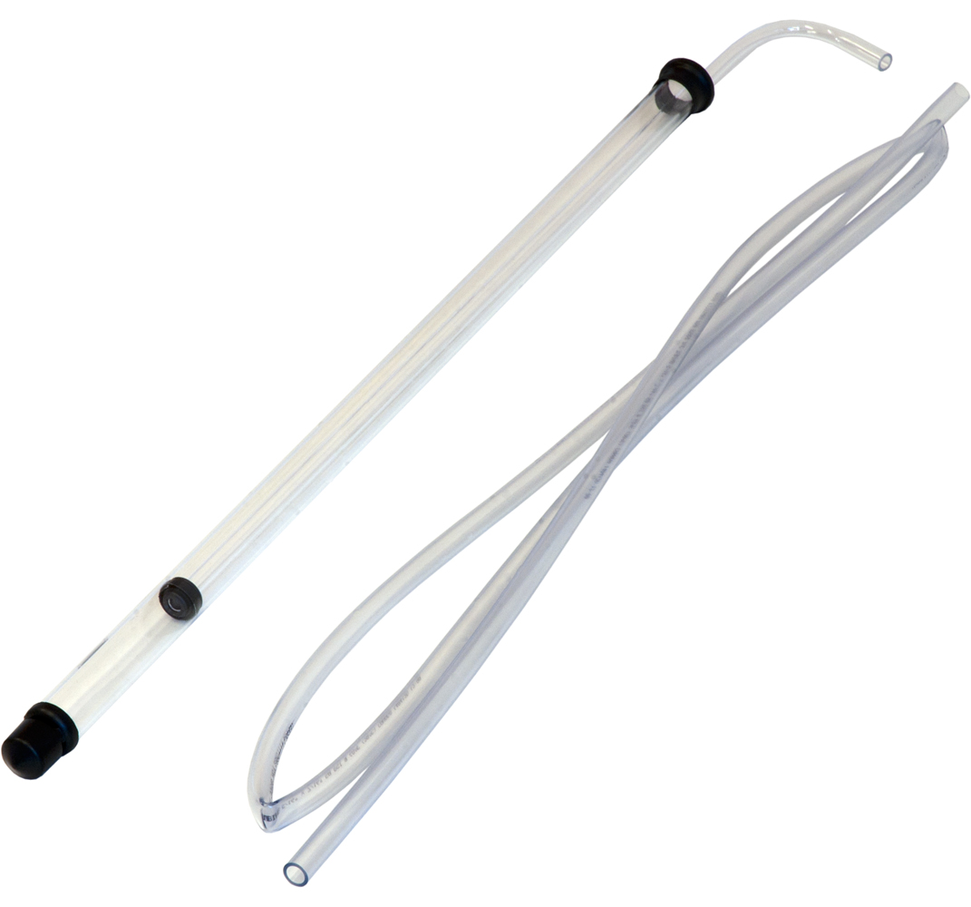 Pumphävert Auto-Siphon med PVC-slang