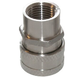 Snabbkoppling QD hona - 1/2" FPT