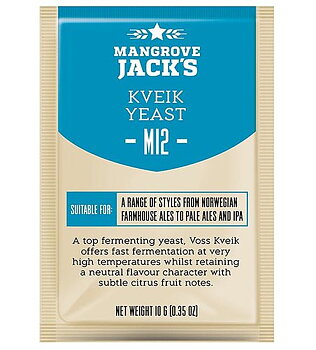10-pack, Kveik (Mangrove Jack's M12) 10 g