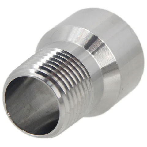 Weld Coupling 1/2" MPT - 1/2" FPT - 2