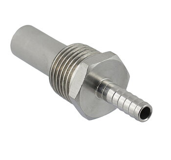 Threaded Diffusion Stone - 1/2" MPT - 0,5 μm