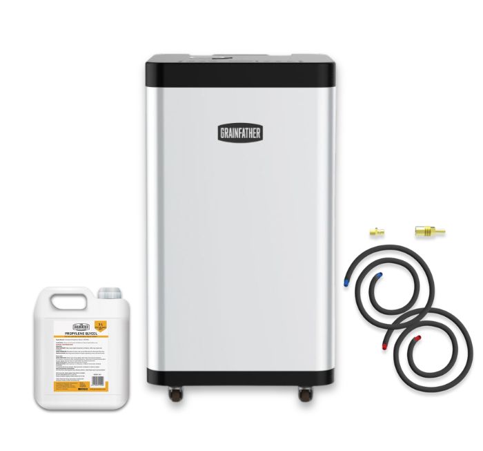 Grainfather G40 +  Glycol Chiller GC2 + 2 pcs Conical Fermenter GF30 - 4