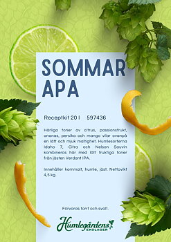 Sommar-APA receptkit 20 l