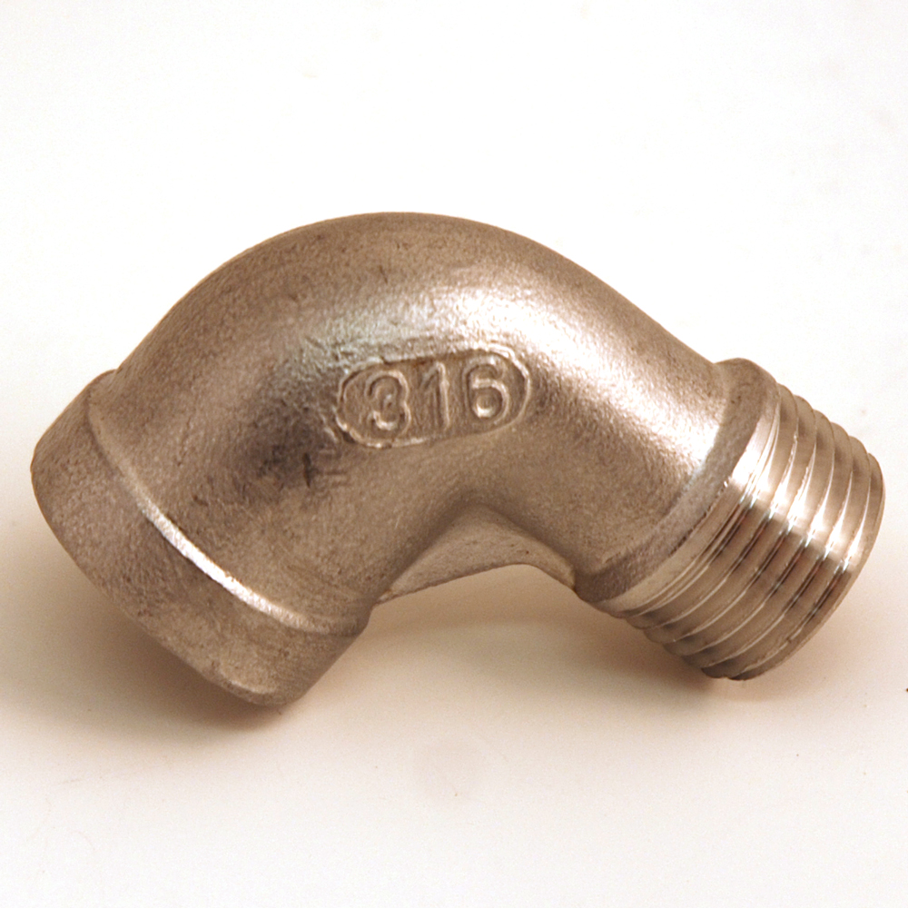 vinkelkobling 90° 1/2" FPT - 1/2" MPT - 2