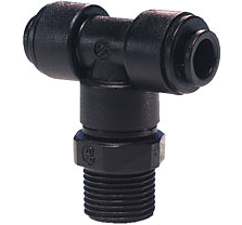 John Guest Swivel Tee 3/8" BSP - 10 mm