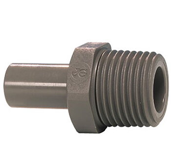 John Guest 1/2" stamme - 1/2" MPT