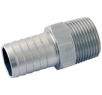 1" MPT - 25 mm barb