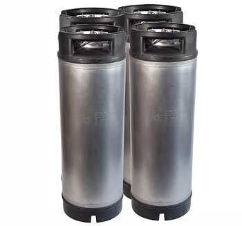 Corneliusfad, brugt, 19 liter (Ball-lock) 4 stk
