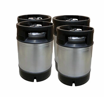 Corneliusfad, brugt, 9 liter (Ball-lock) 4 stk