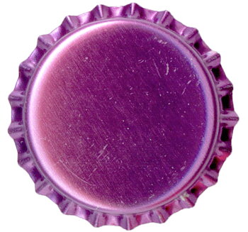lilla-metallic kapsler, 250 stk