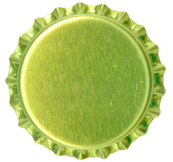 lysegrøn-metallic kapsler, 250 stk