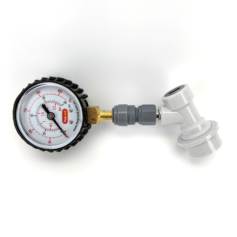 Manometer med 8 mm stam - 4