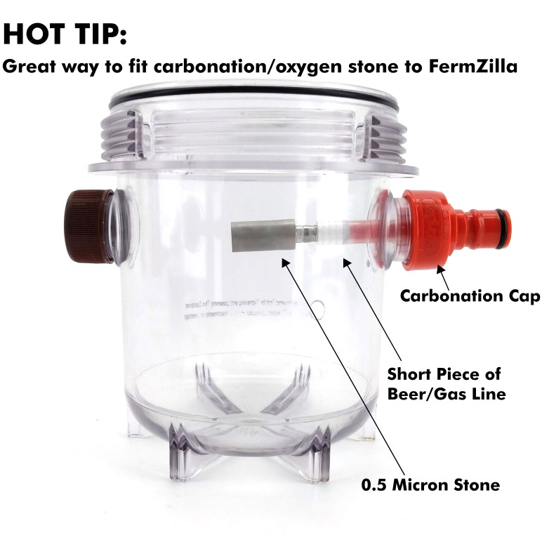 Collection container for FermZilla  - 6