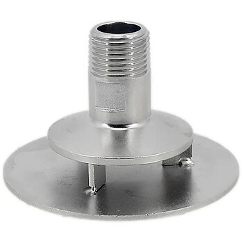Stainless sparge plate 1/2" MPT
