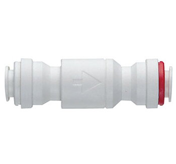 John Guest check valve, 3/8" - 3/8"