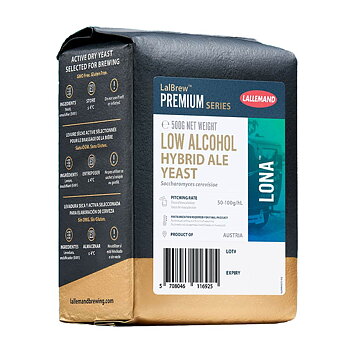 LoNa - Low Alcohol Hybrid Ale Yeast Lallemand 500 g
