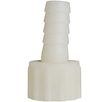 kobling 3/4" BSP hun - 12 mm nippel (plast)
