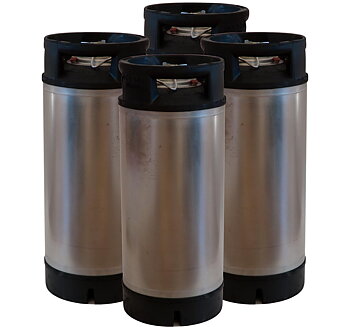 corneliusfad, brugt, 18 liter (Ball-lock) 4 stk