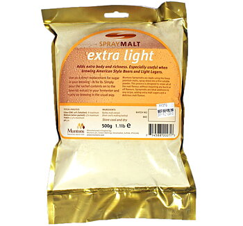 45-pack, Spraymalt Extra Light Muntons 500 g