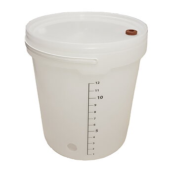 Jäshink 15 l med borrat hål