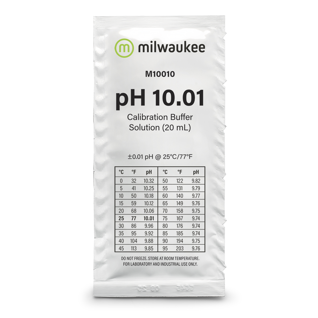 Kalibrering pH 10.01, 20 ml, 25 st - 2