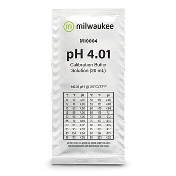 Kalibrering pH 4.01, 20 ml, 25 st