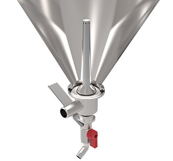 Dual Valve Tap til Grainfather konisk gærtank