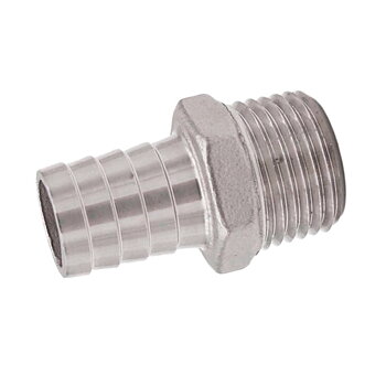 kobling 1/2" MPT - 16 mm nippel