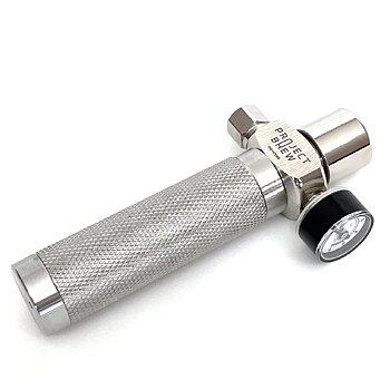 Beer Gas Mini Regulator, 1/4" FFL