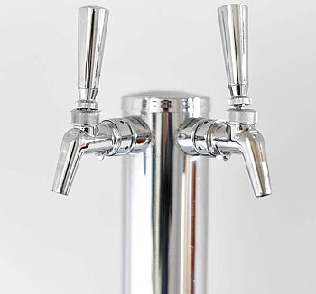 Tap Handle, Metal, 7 cm