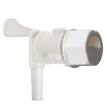 Anti sediment spigot with straight spout
