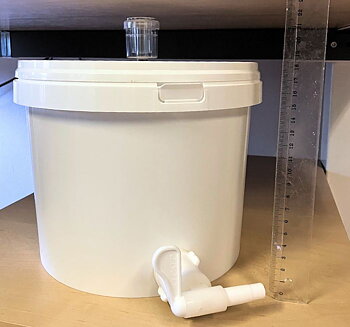 Complete fermenting pail 5 l