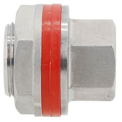 Svetsfri genomföring "heavy duty" 1/2" FPT - 1/2" FPT - 3