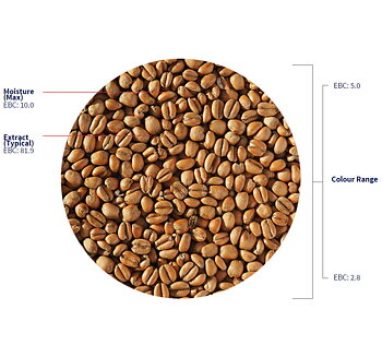 Torrefied Wheat (Crisp), whole, 1 kg