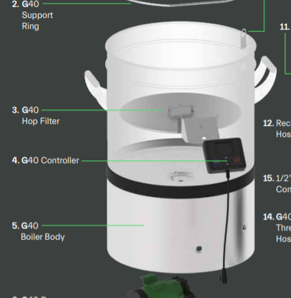 Grainfather G70 & G40 Hop filter - 3