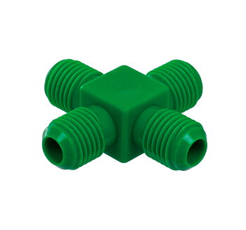 1/4" MFL X-kobling (plastik)