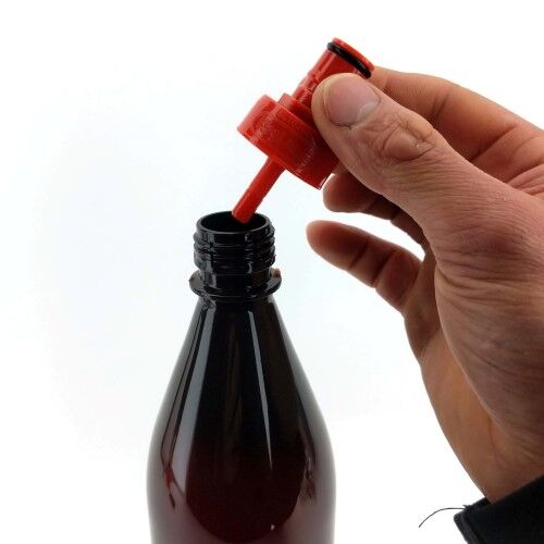 PET-adapter röd (plast) - 3