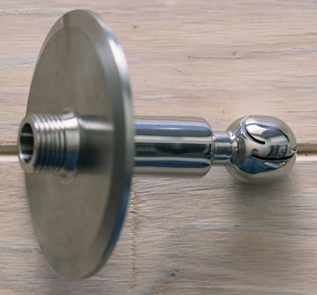 roterende spraykugle Micro TC 3"- 1/2" MPT - 2