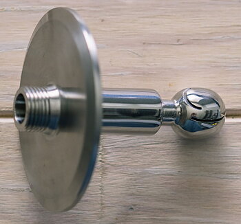 Roterande spraykula Micro TC 3" - 1/2" MPT