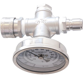 in-line termometer, QD