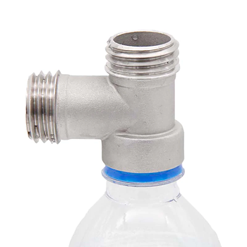 PET-adapter T-koppling (rostfri)