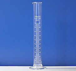 måleglas i glas 100 ml