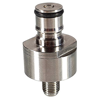 Gängad PET-adapter (rostfri)