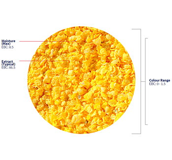 Flaked Torrefied Maize Crisp, omältad majs, 25 kg