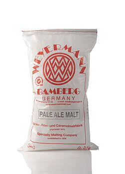 pale ale malt (Weyermann®), knust, 25 kg
