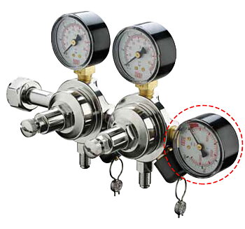 manometer højtryk til kulsyreregulator premium