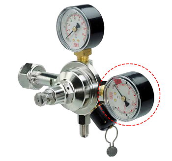 manometer højtryk til kulsyreregulator premium
